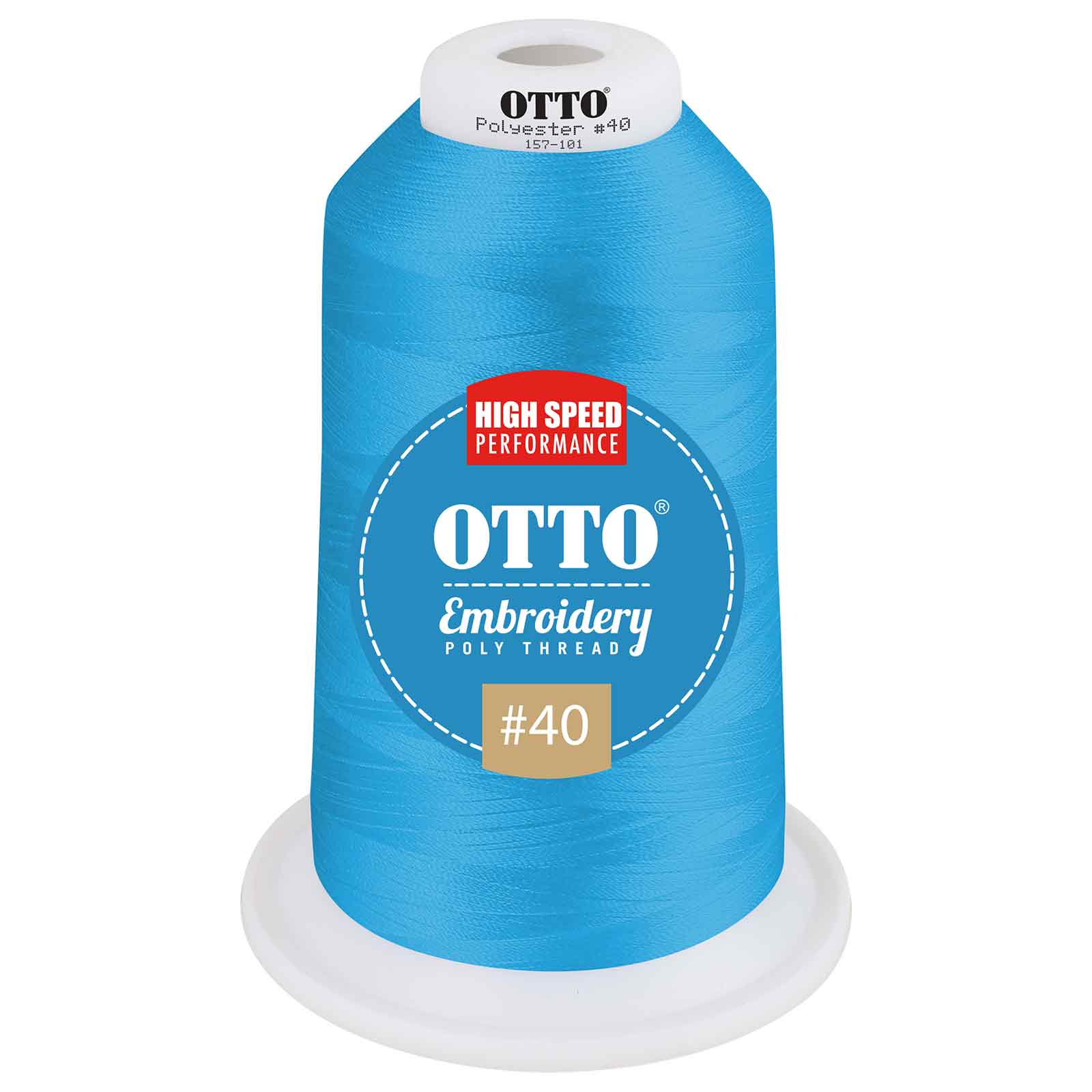 OTTO Embroidery Poly Thread #40 5,500 yd. King Cone 350