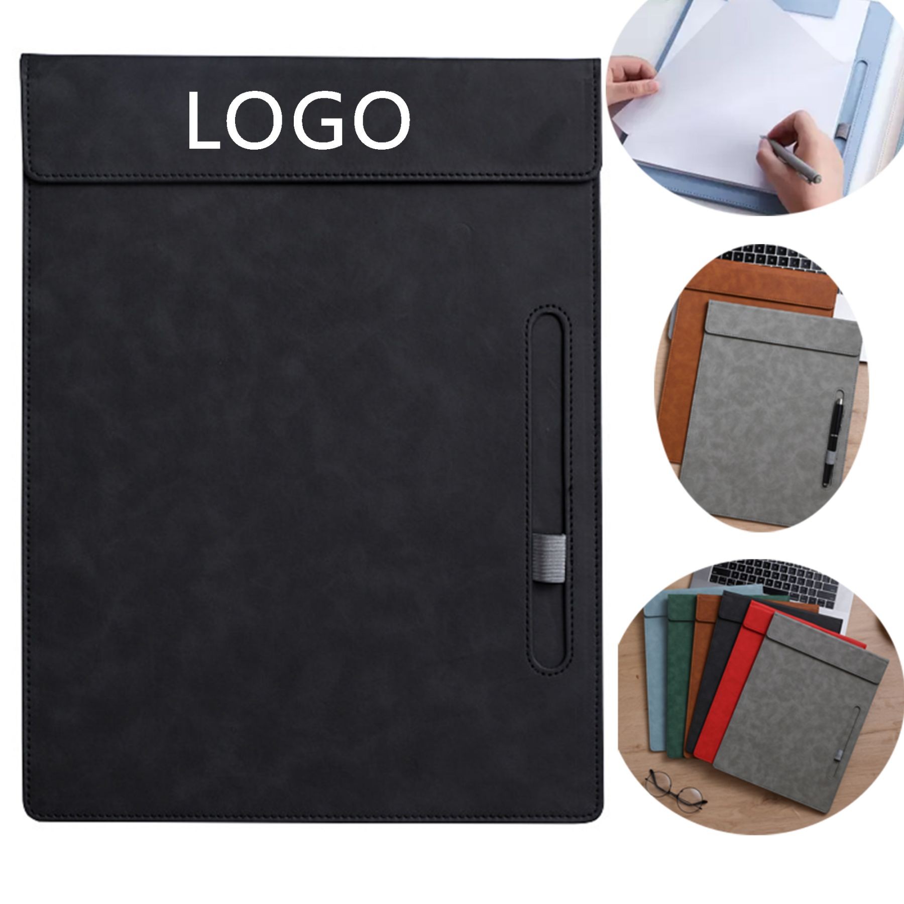 PU Leather Clipboard Writing Pad 1