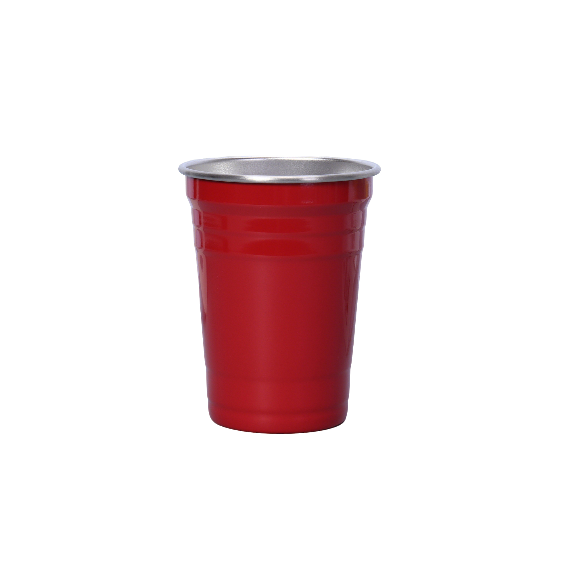 Reusable Stainless Steel Cup 16 Ounce 3.5" Diameter x 5" Height 5