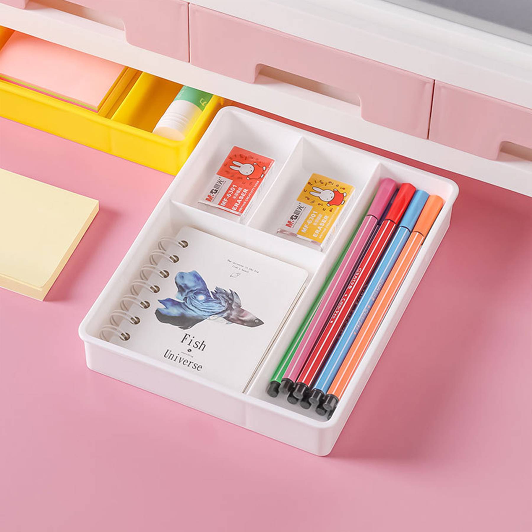 Plastic drawer storage box 7