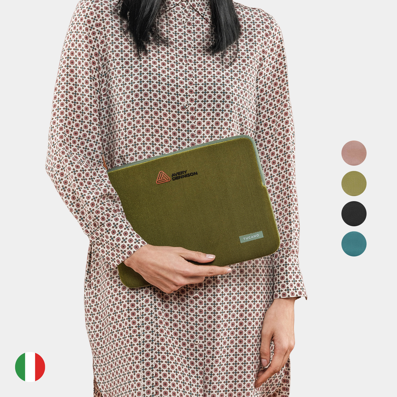 TUCANO® - Italy VELLUTO Anti-Slip Modern Business 14" Laptop Sleeve 7