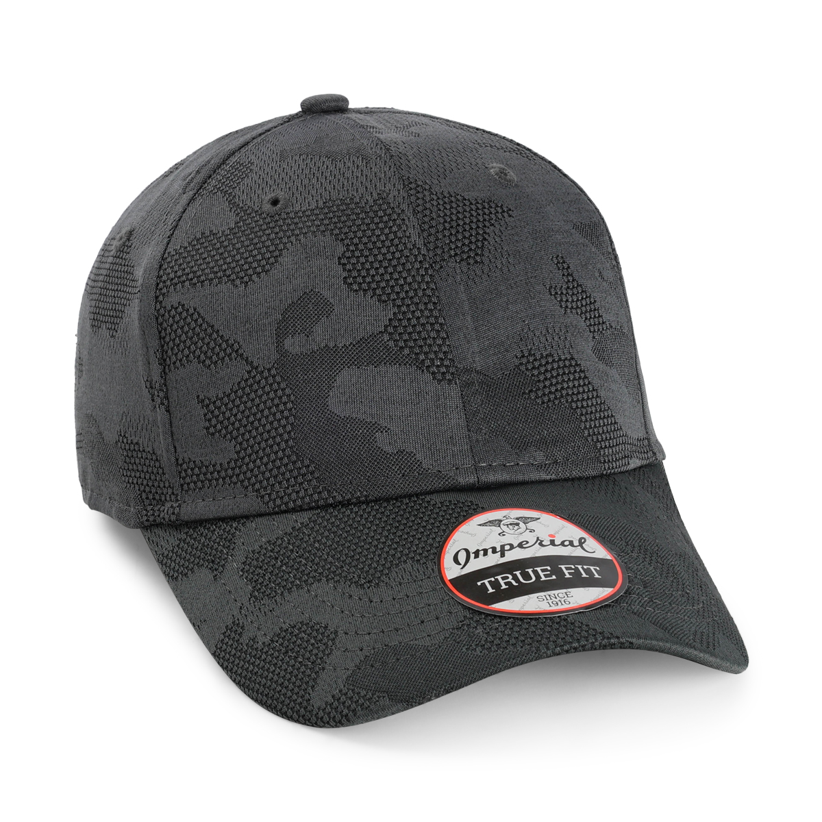 Imperial 4062 5-Panel The Oglethorpe Performance Tonal Camo Knit Cap with Patches or Embroidery 24