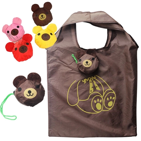 Bear Shaped Folding Tote Bag 2
