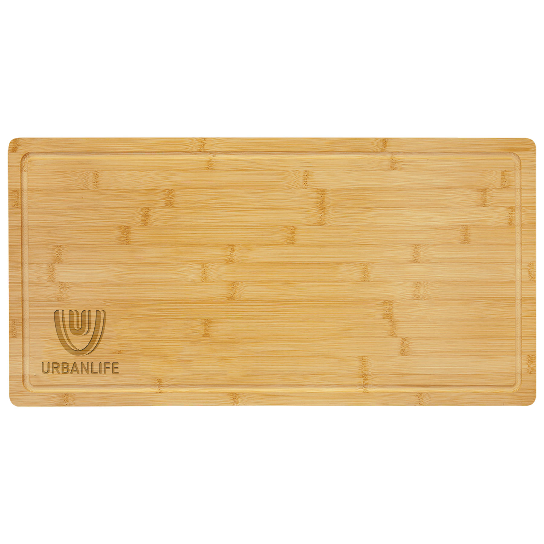 23" x 12" Bamboo Cutting Board with Juice Groove