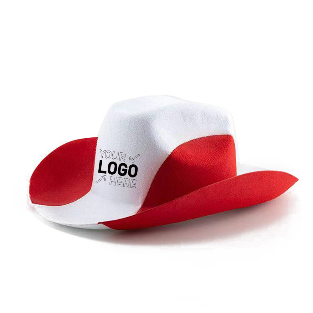 Qatar World Cup National Flag Football Fans Customized Cowboy Hat 8