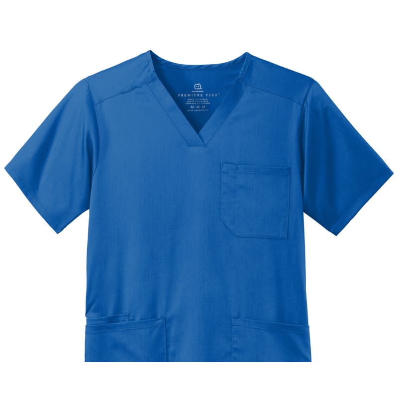 WonderWink Men's Premiere Flex V-Neck Top 18