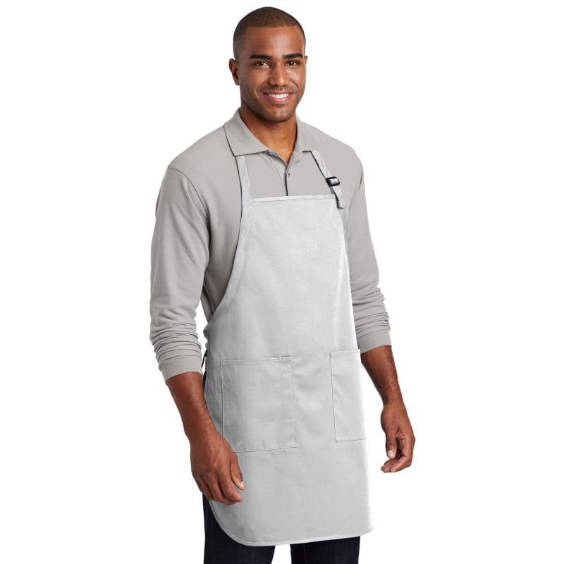 Port Authority Full-Length Two-Pocket Bib Apron. 14