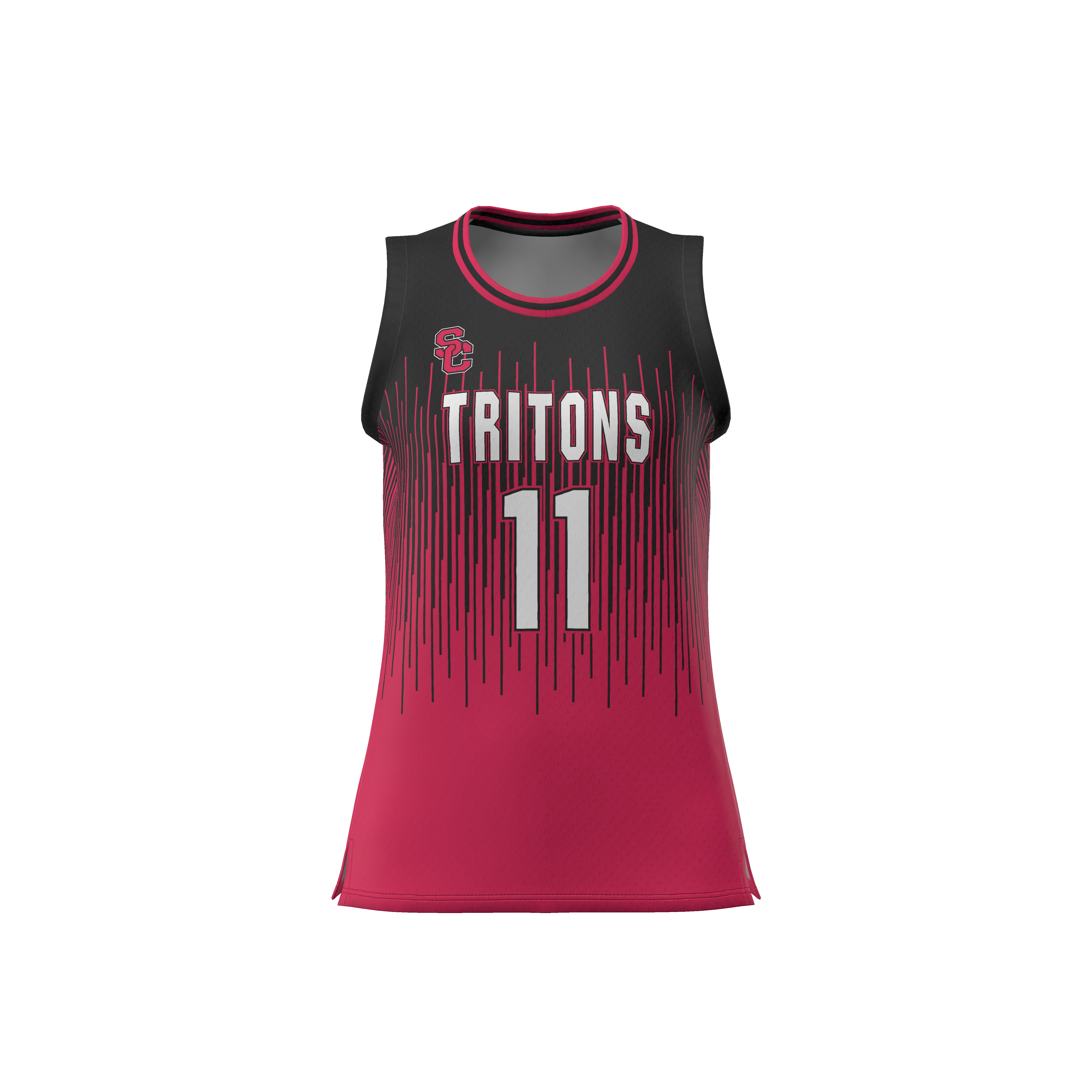 Women's Assist Crew Neck Basketball Jersey 2