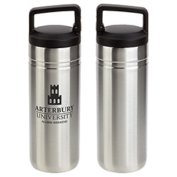 Dante 20 oz Vacuum Insulated Bottle with Carabiner Lid, custom water bottle with logo imprint 11