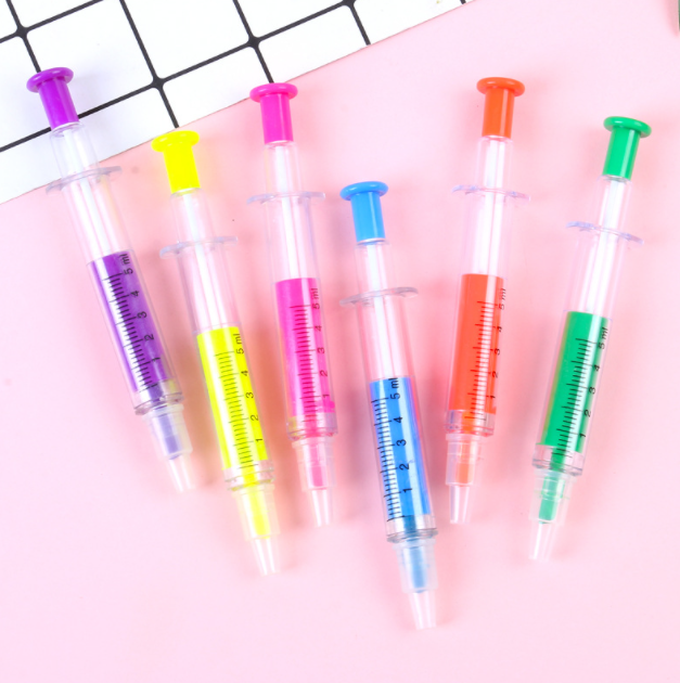 Syringe Highlighter Pen 5