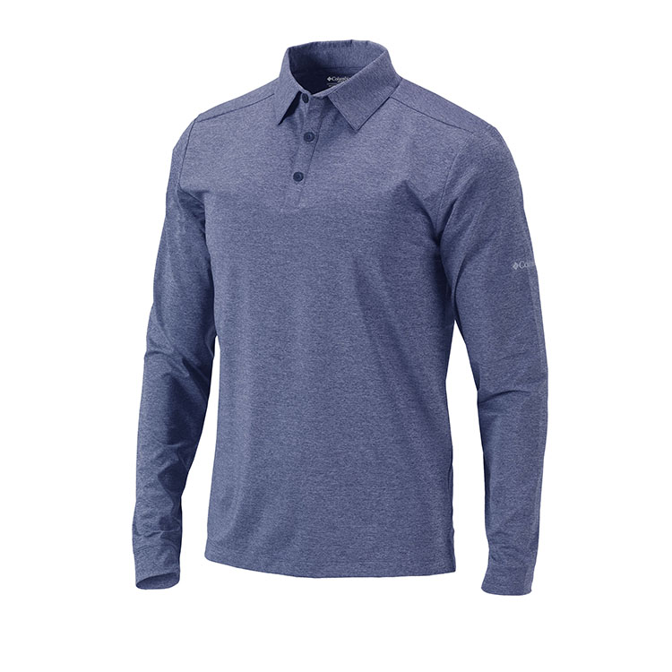 Columbia Omni-Wick Pin High Long Sleeve Polo 3
