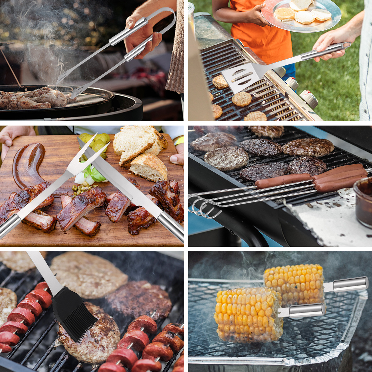18 PCS Barbecue Grill Tool Set 4