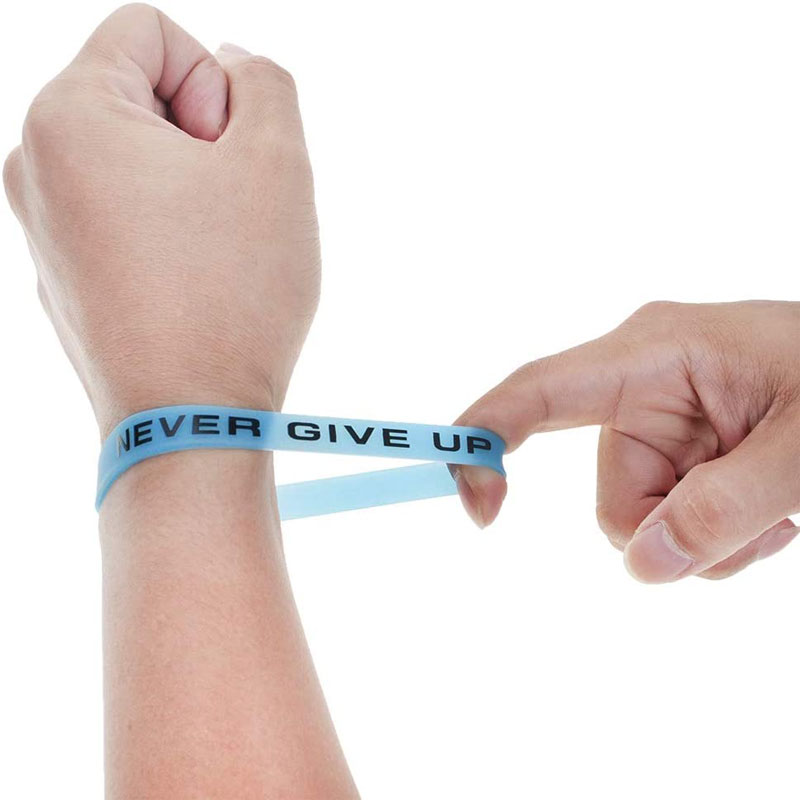 Customized Silicone Luminous Bracelet 7