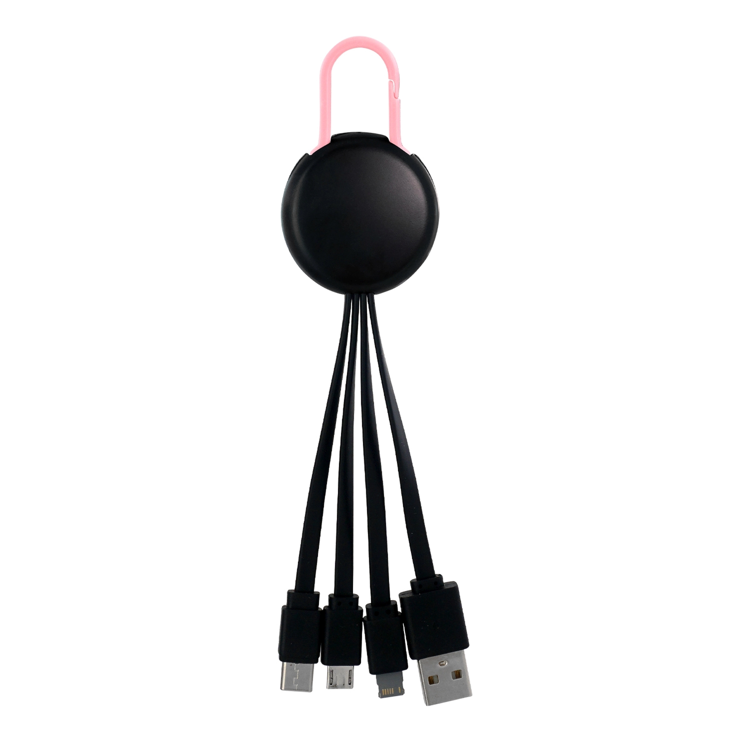 LIGHT UP LOGO CLIP 3 IN 1 CHARGING CABLE 25