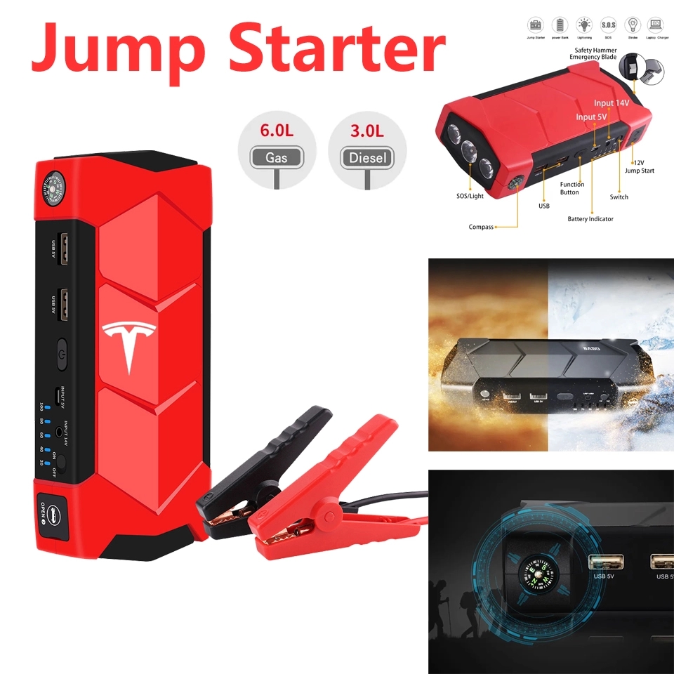Portable Jump Starter Car Mini Safety Emergency Tools 3