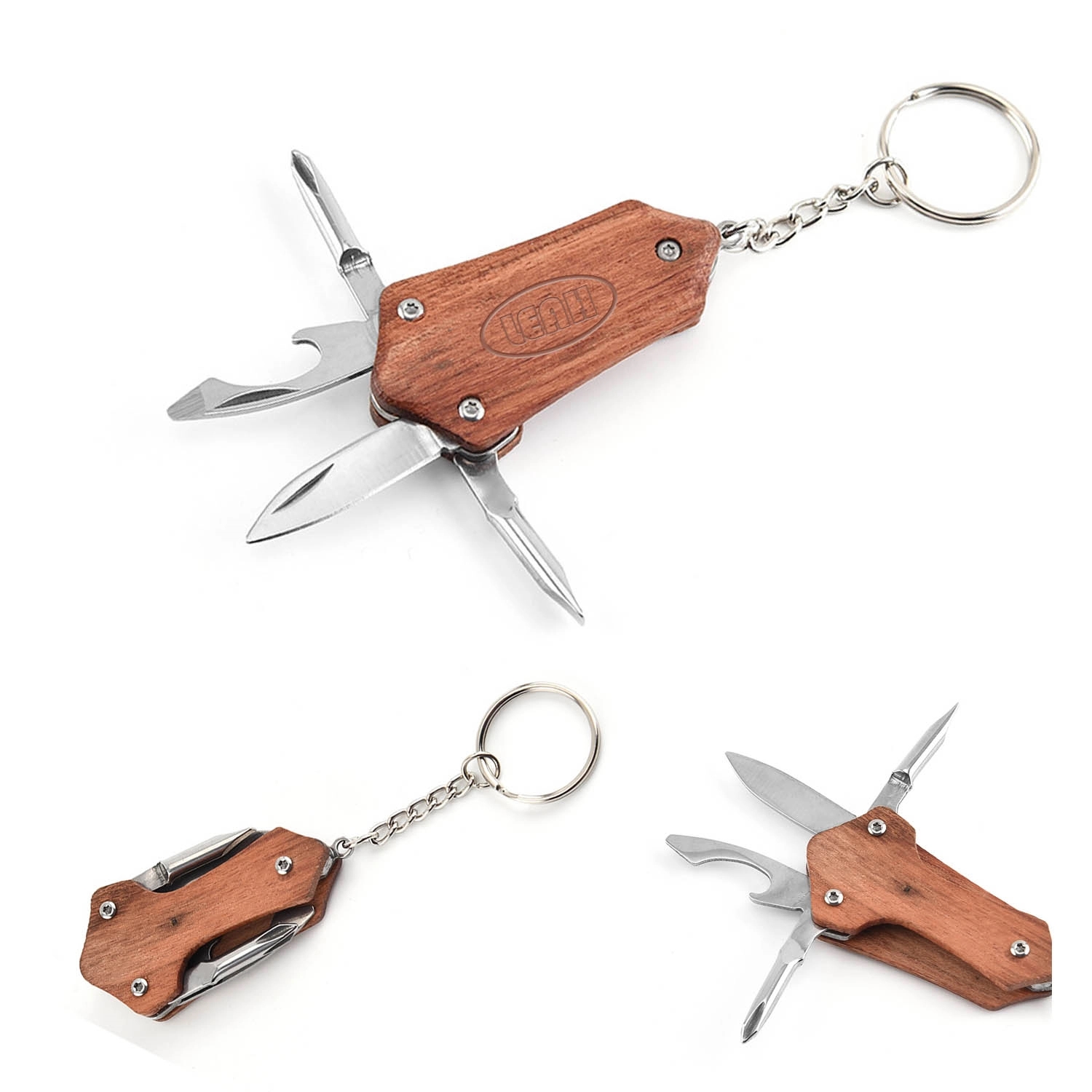 4-In-1 Tactical Survival Multi Tool With Keychain 1