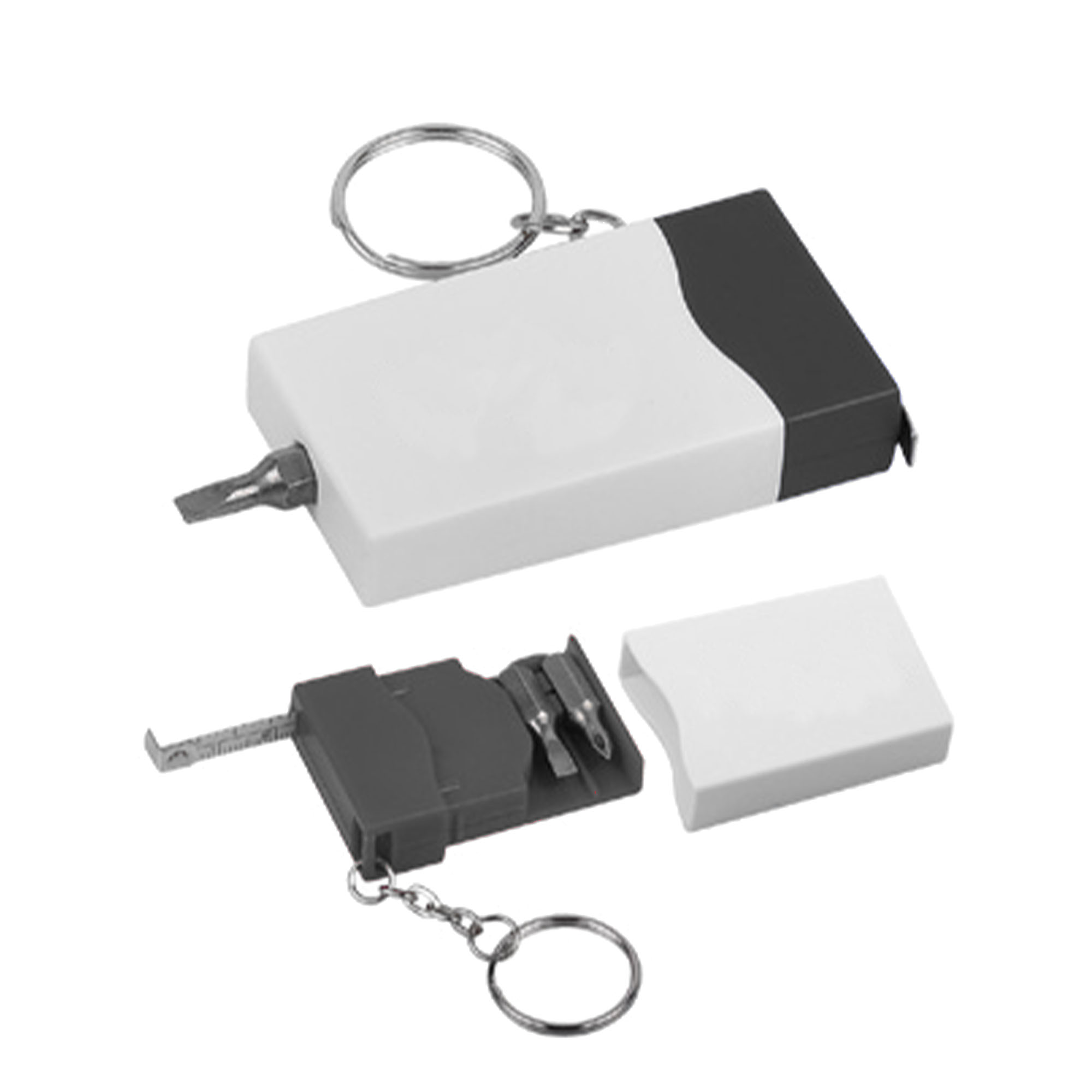 Mini Screwdriver Tape Key Ring 2