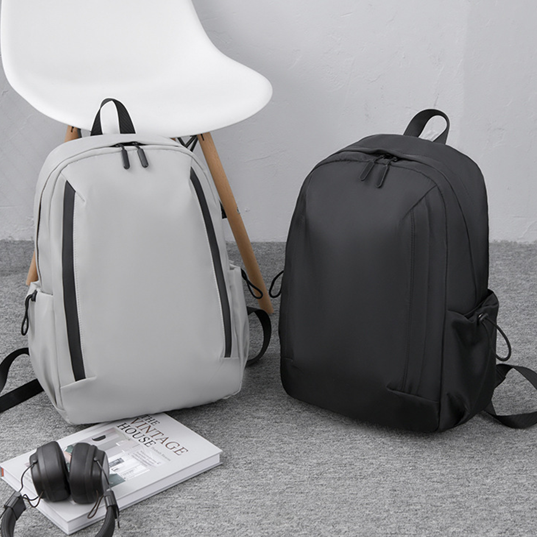 Water-Resistant Nylon Business Backpack 6