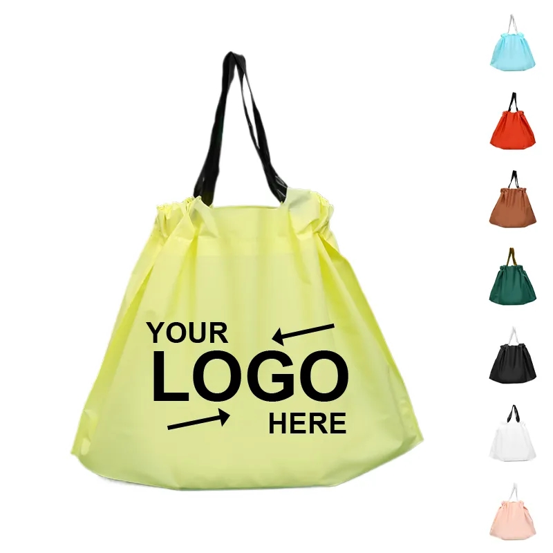 Plastic Water Proof Drawstring Bag