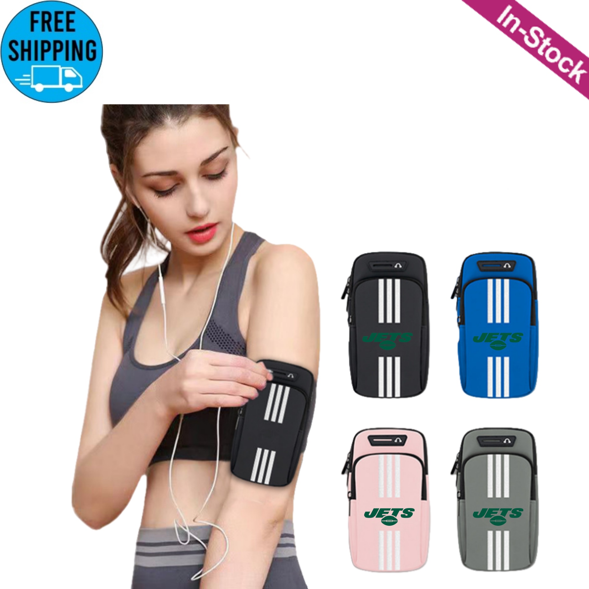 Neoprene Running Armband Phone Holder 4