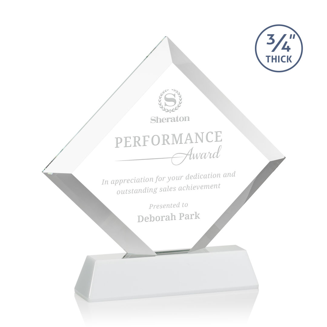 Belaire Award on Newhaven Base - White 2