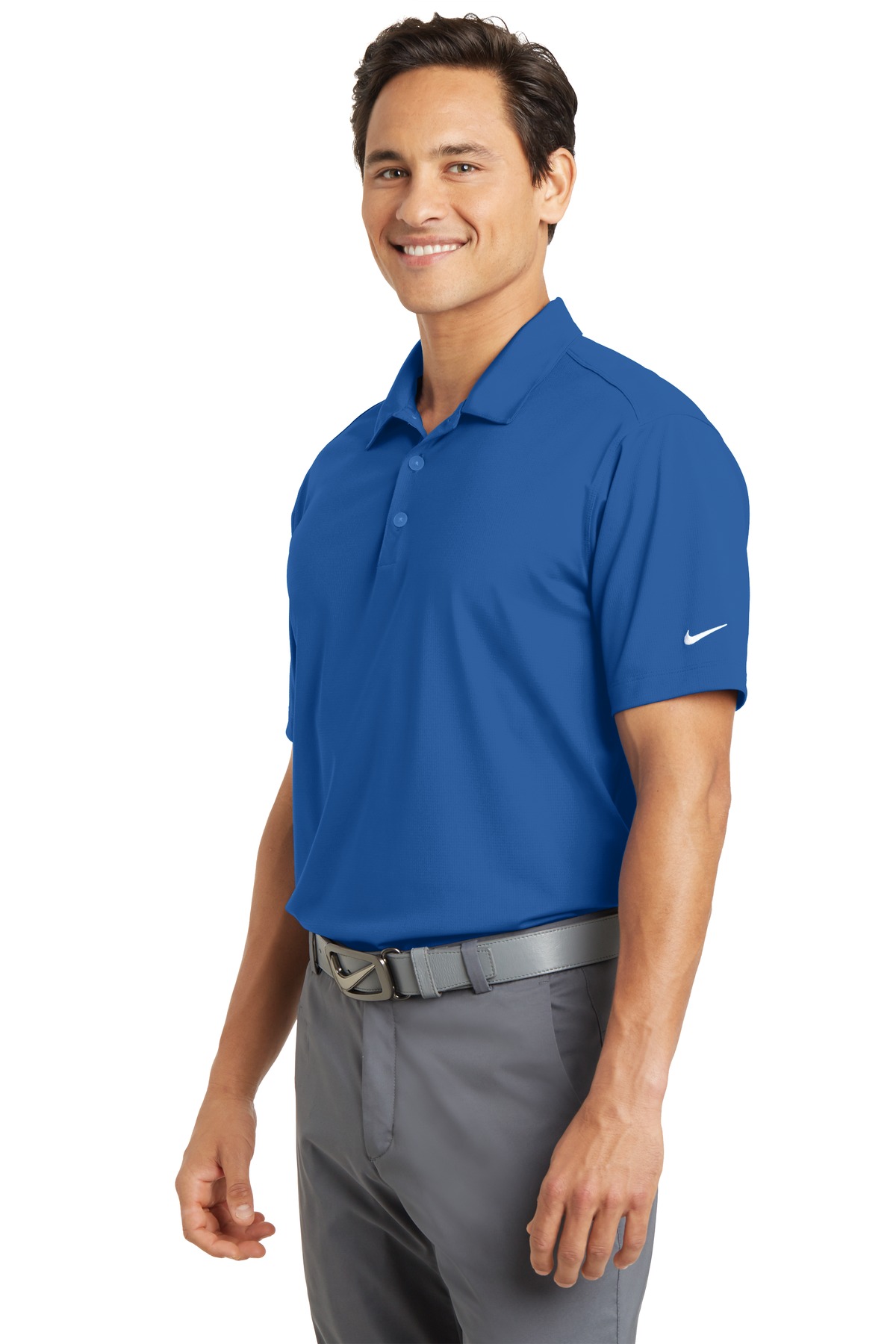 Nike® Dri-FIT Vertical Mesh Polo 19