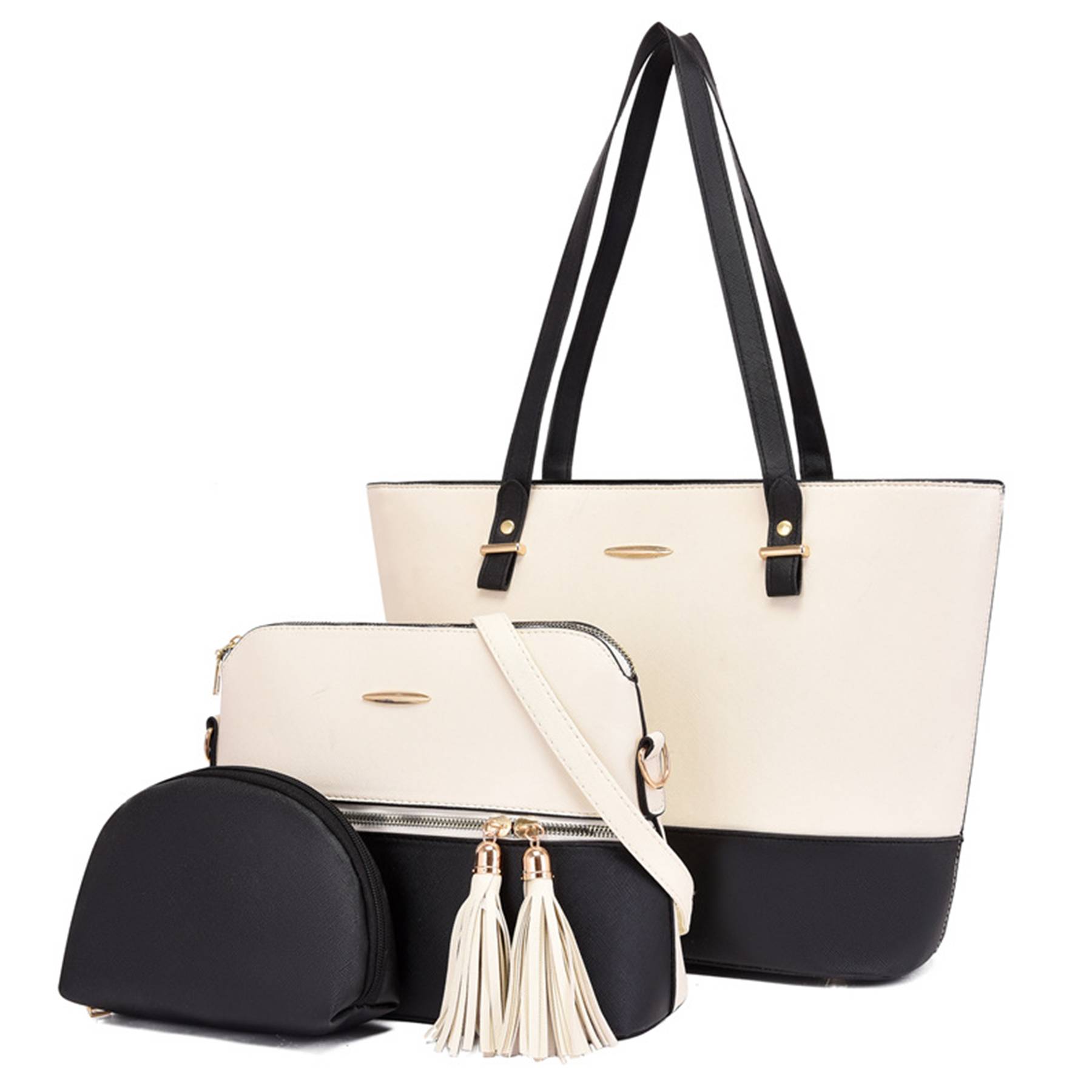 PU Fashion Wallet Tote Bag Shoulder Top Handle Satchel, custom tote bag with logo imprint 5