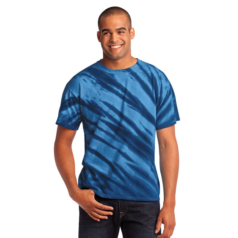 Port & Company - Tiger Stripe Tie-Dye Tee. 16