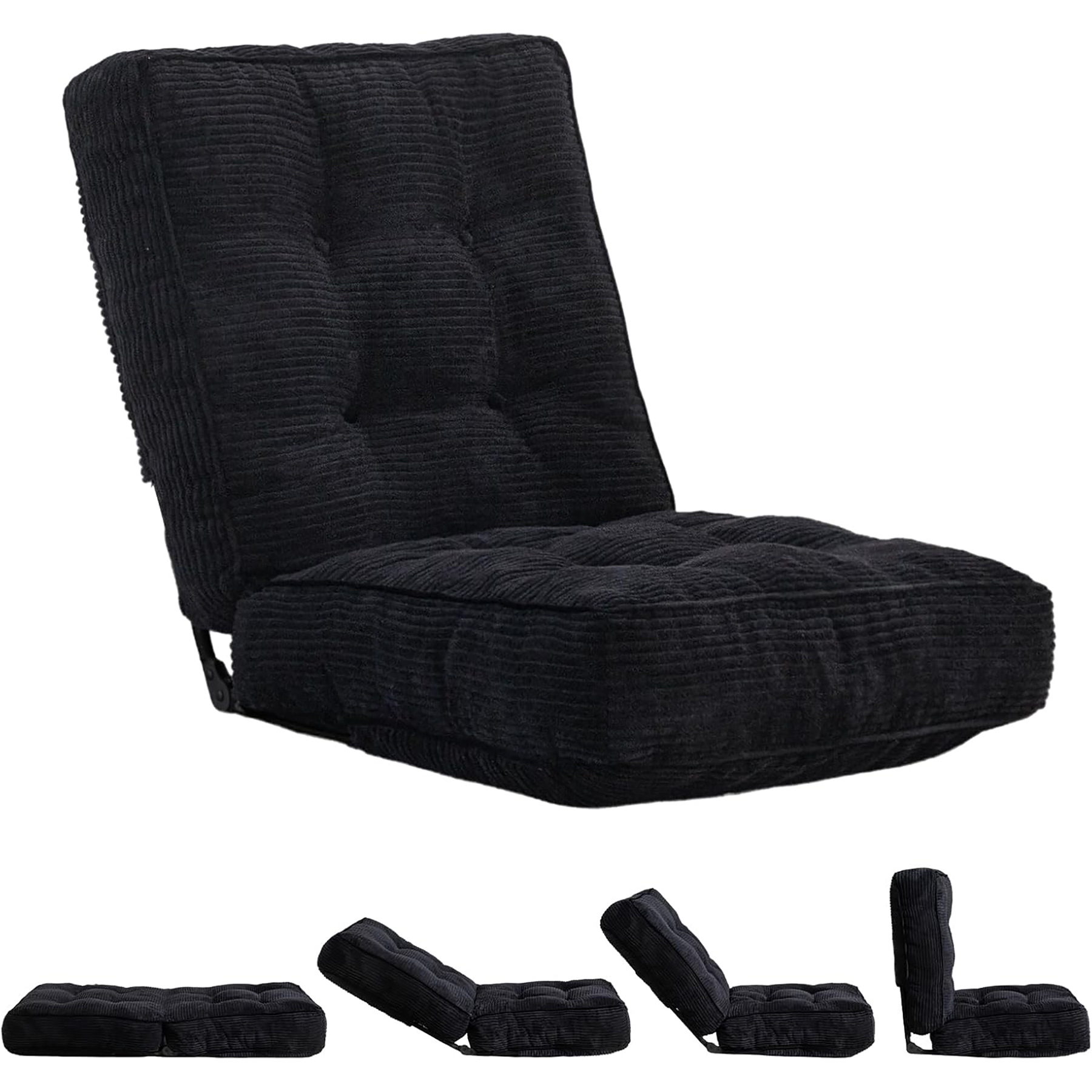 Adjustable Floor Chair with Back Support 8