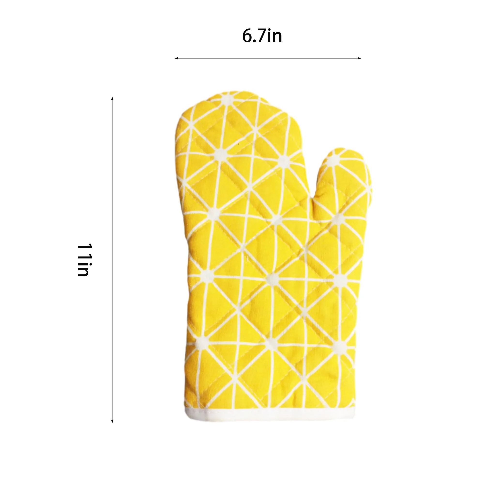 Full Color Cotton Kitchen Baking Oven Glove MOQ 100PCS 4