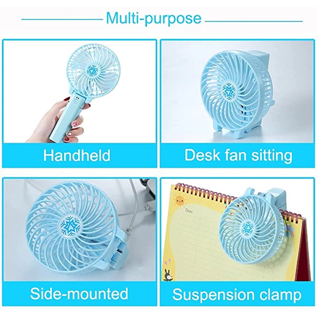 Portable Handheld Fans 4
