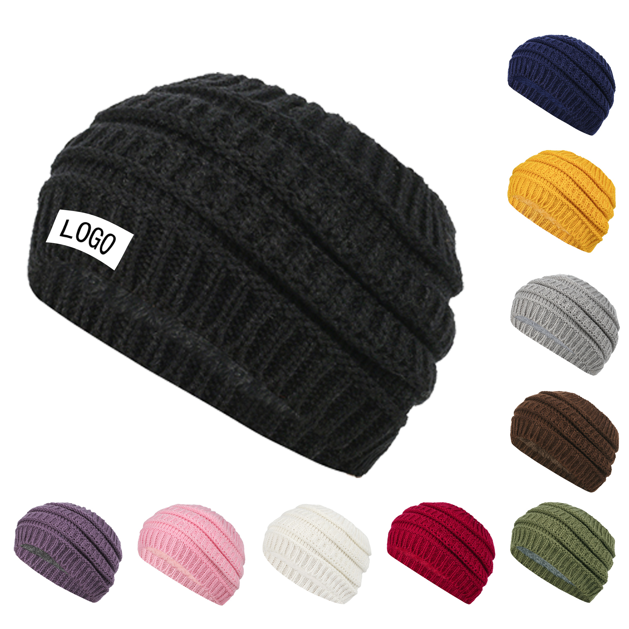 Warm Knit Headband For Autumn And Winter 1