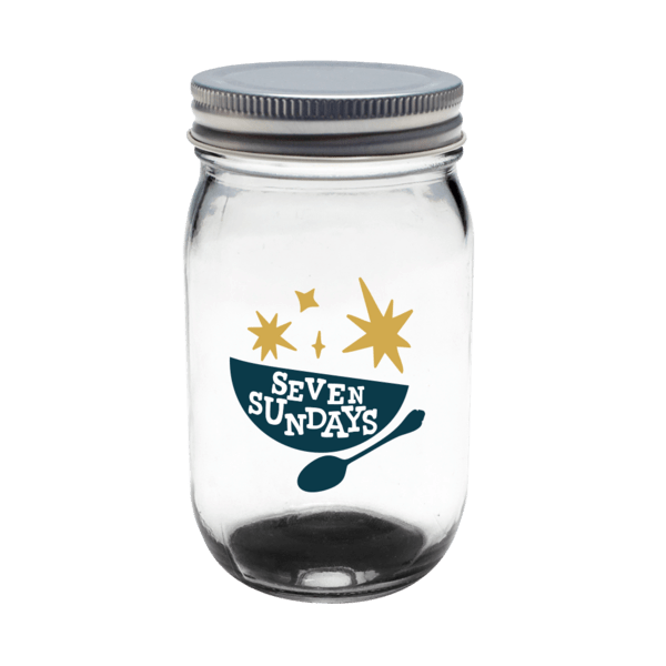 Homemade 16 oz. Canning Lids Mason Jar 39