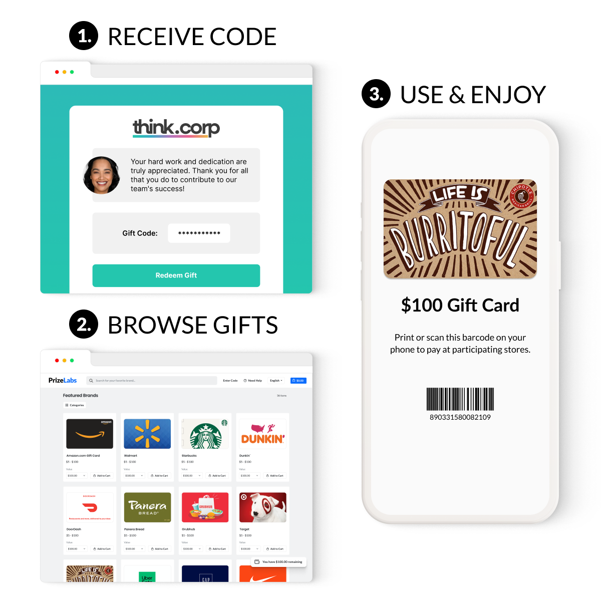Chipotle Gift Card 4