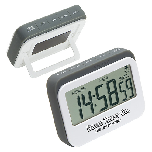 Soft Touch Widescreen Kitchen Timer/Clock 16
