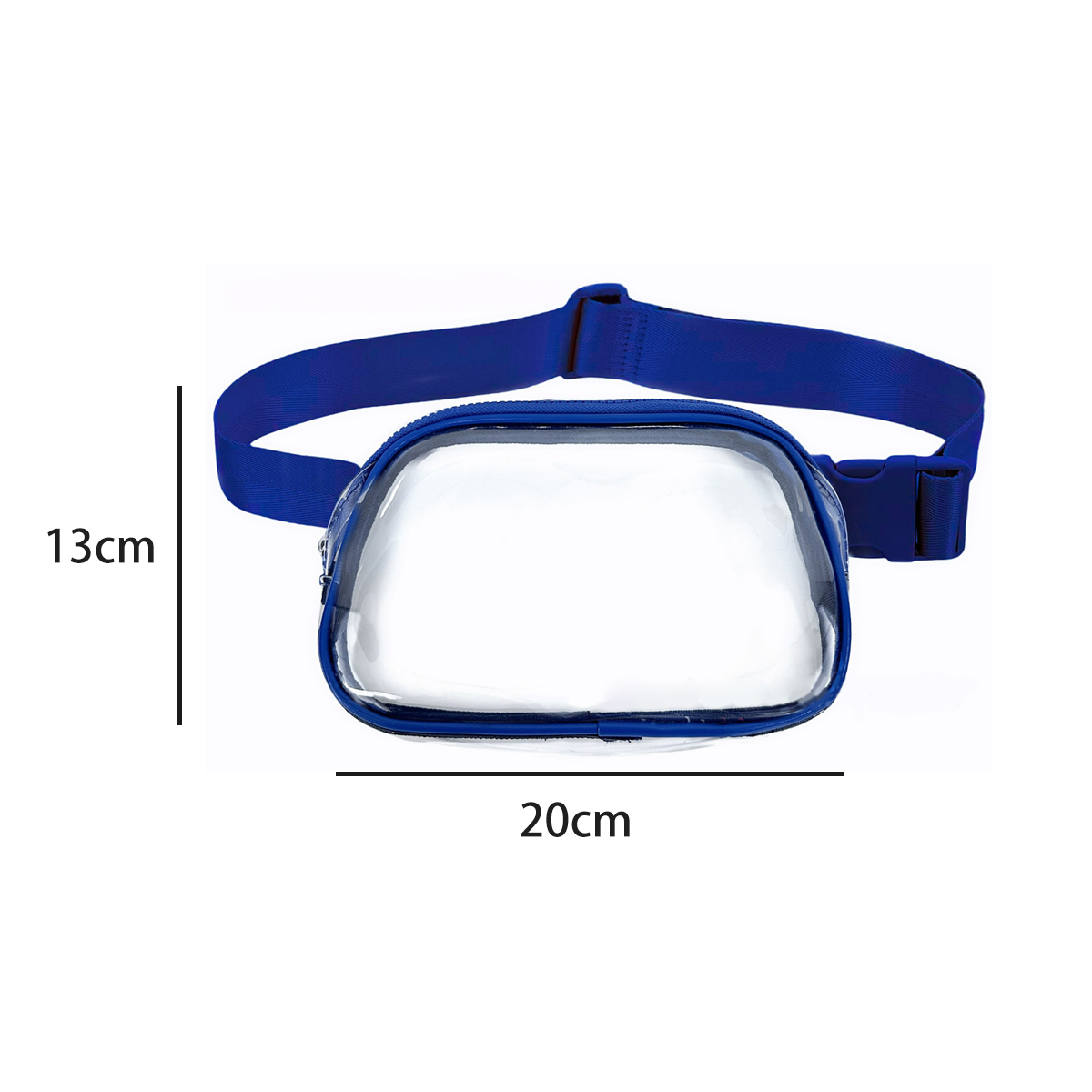 Clear Stadium Approved Fanny Pack with Adjustable Strap 5