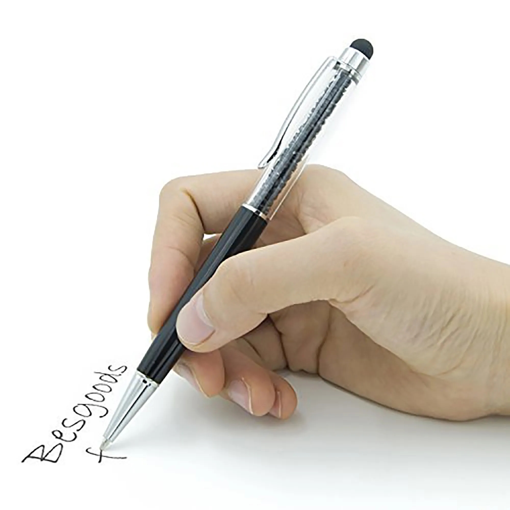 Diamond Crystal Ballpoint Pen With Stylus 10