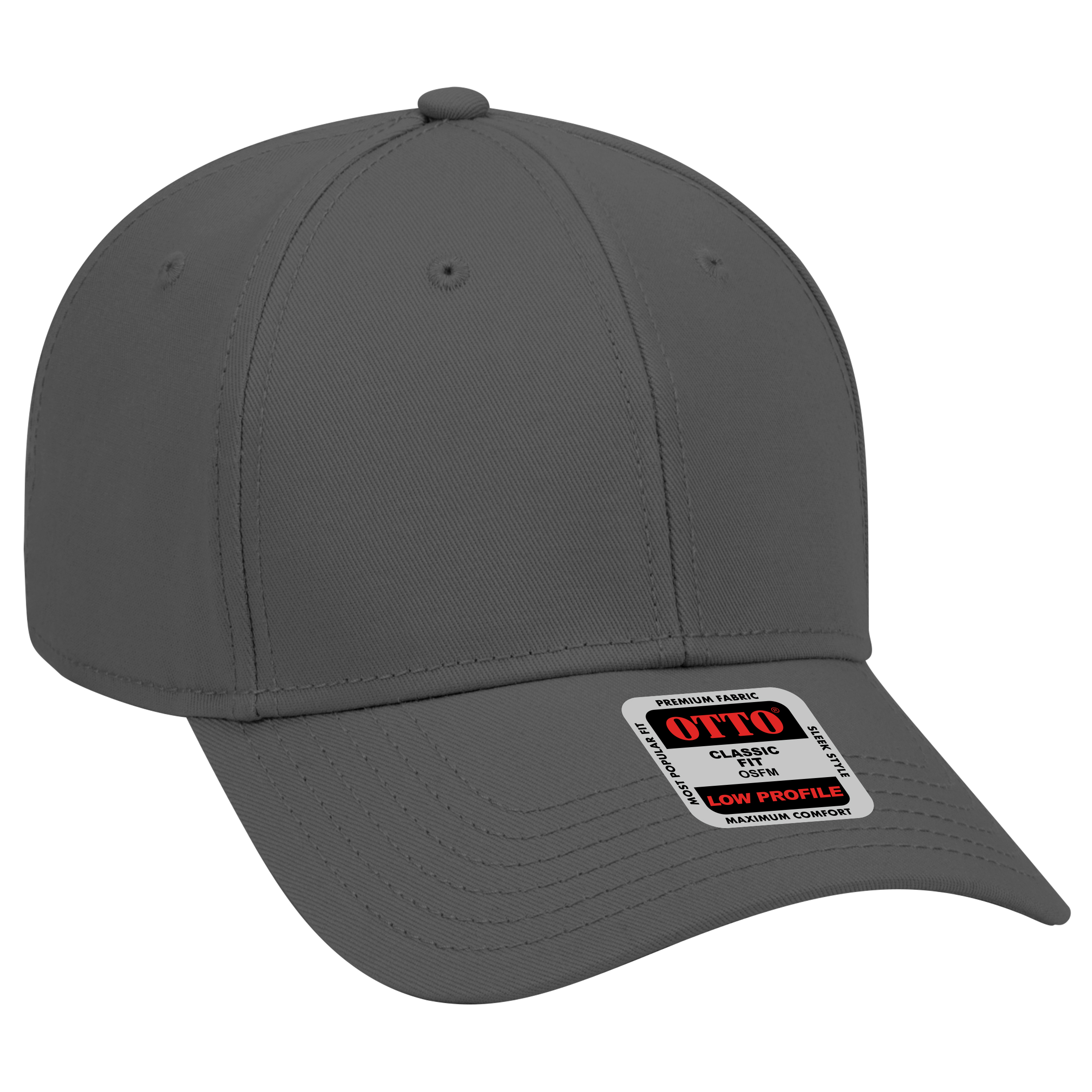 OTTO CAP® 6 Panel Low Profile Baseball Cap 14