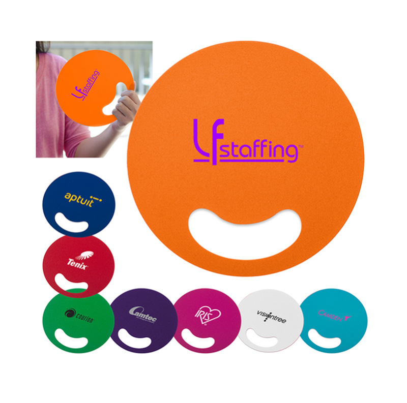6.3" Circle Hand Fan 2
