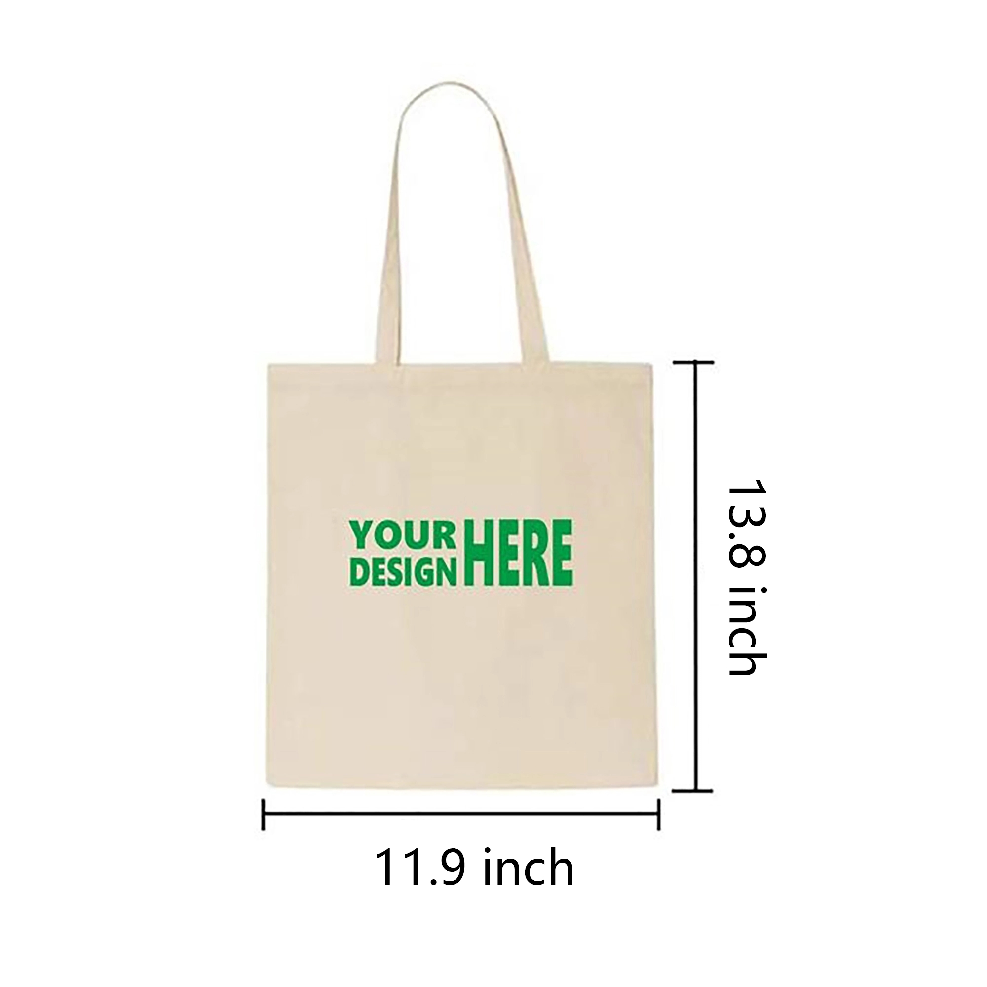 Canvas Tote Bag MOQ 50PCS, custom tote bag with logo imprint 2