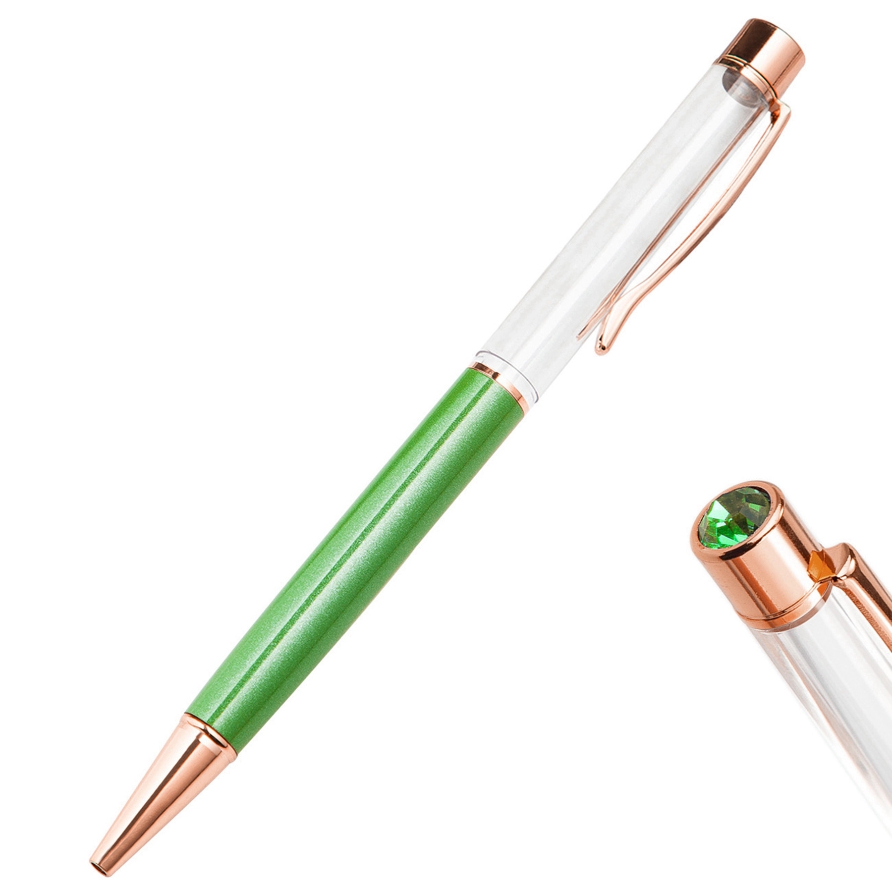 Crystal Air Tube Ballpoint Pen 21