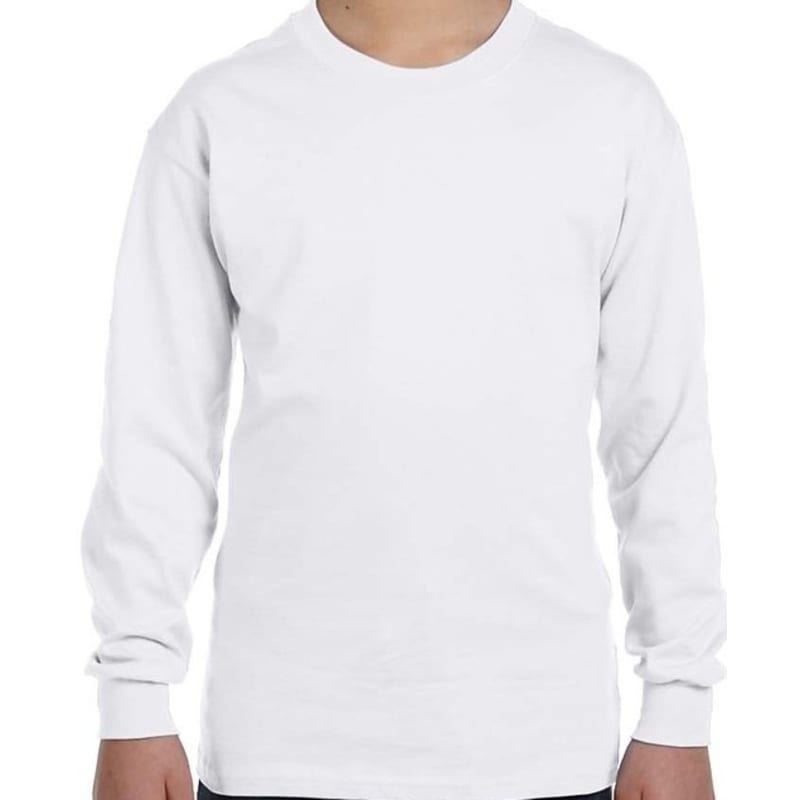 Gildan Heavy Cotton™ Youth 5.3 Oz. Long-Sleeve T-Shirt 14
