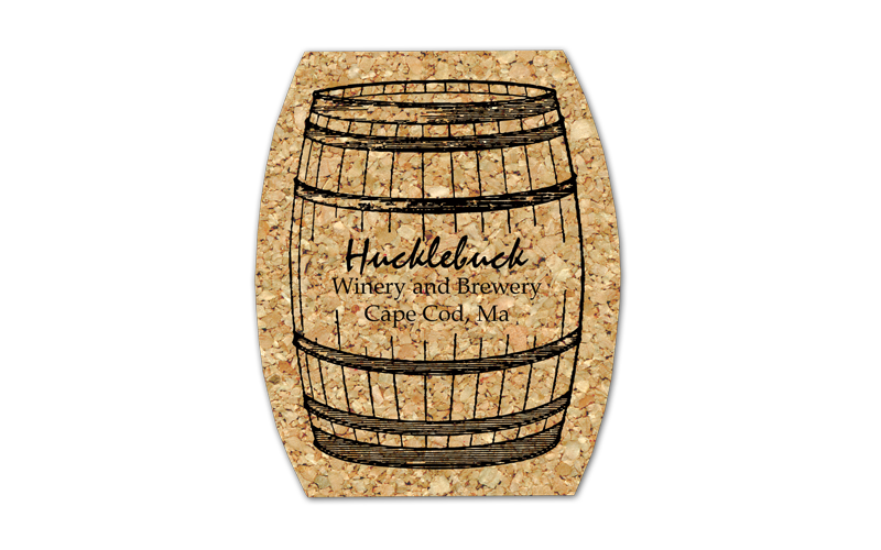 Barrel Cork Coaster
