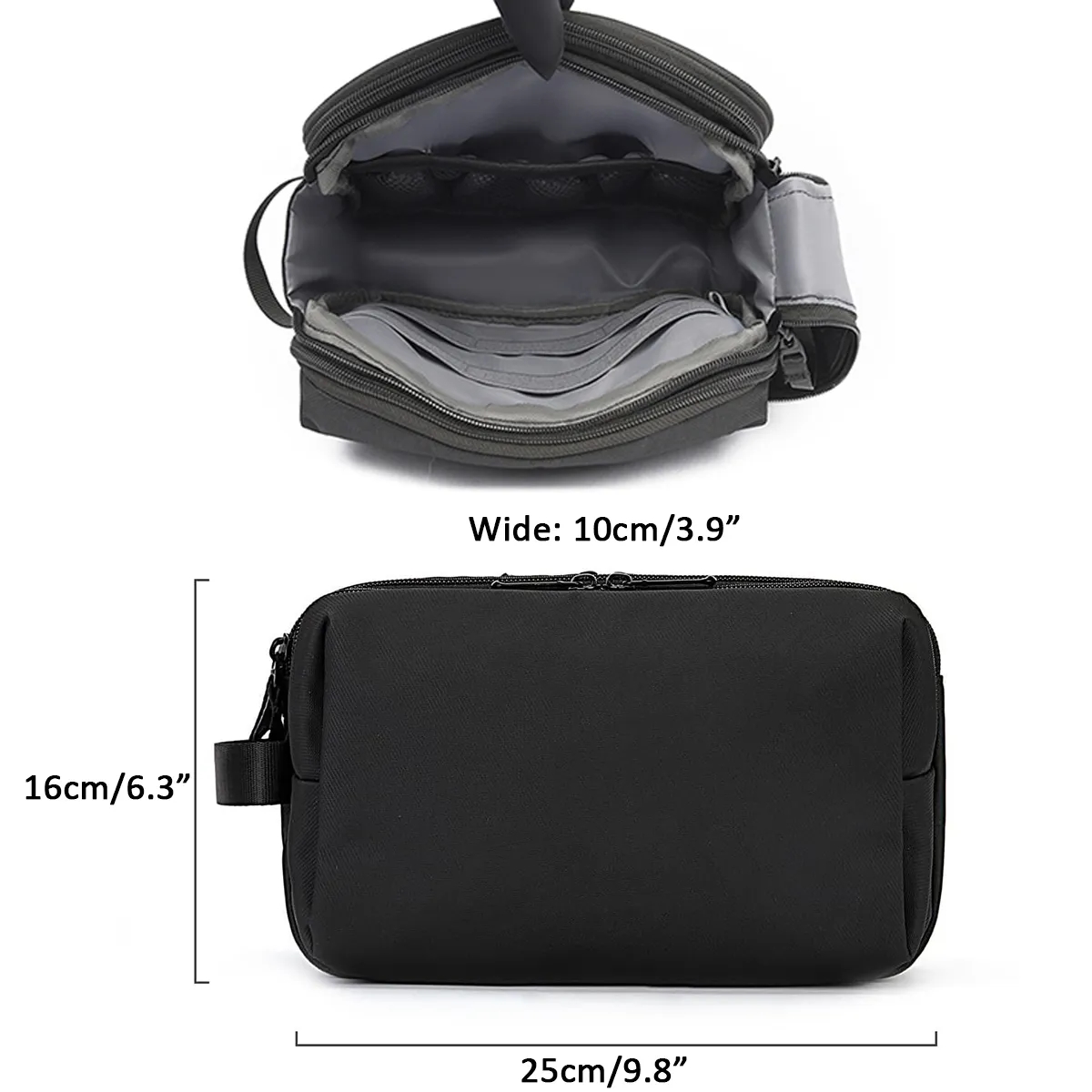 Travel Toiletry Bag For Men Water-resistant Pouch 4
