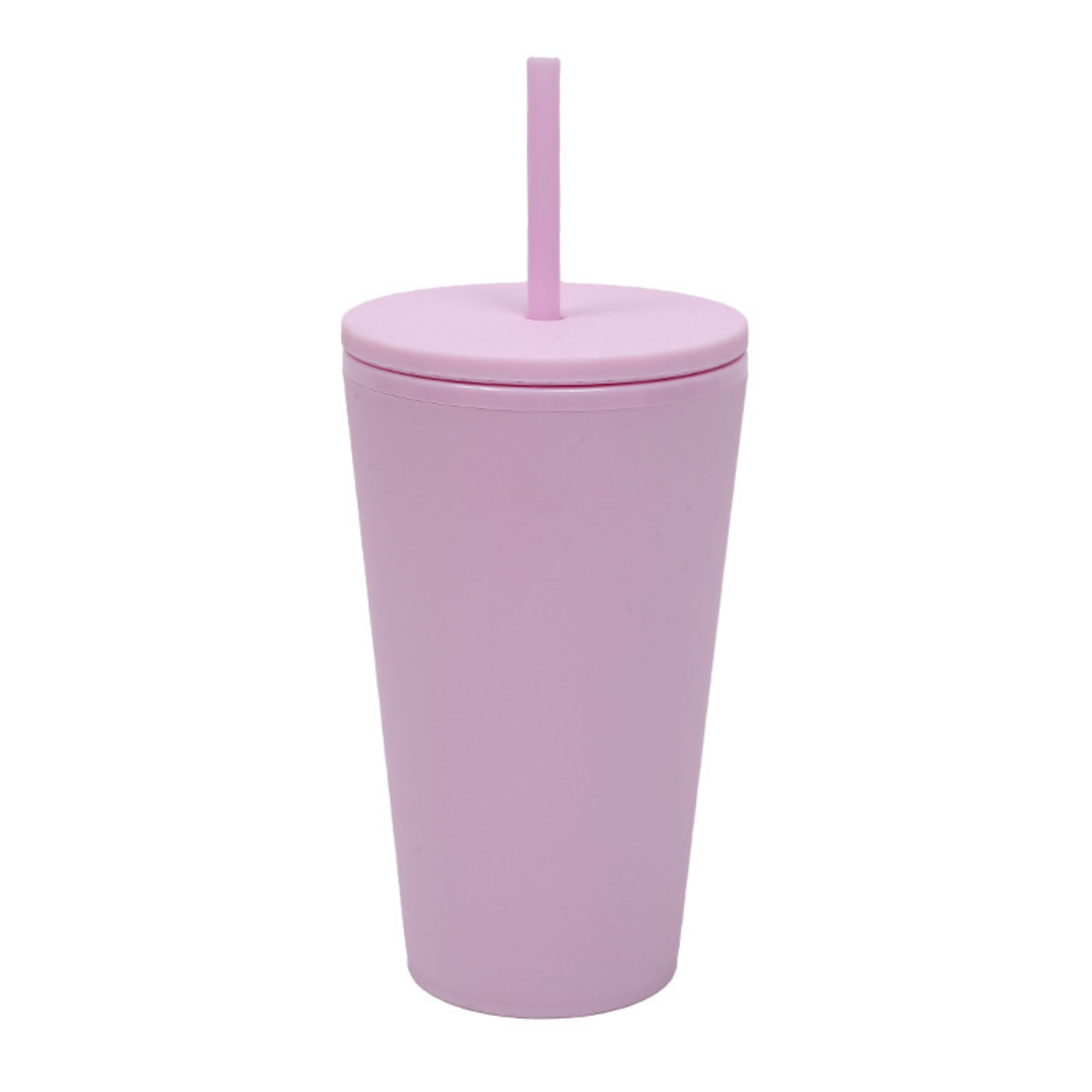 16 oz Double-Layer Frosted Straw Cup 4