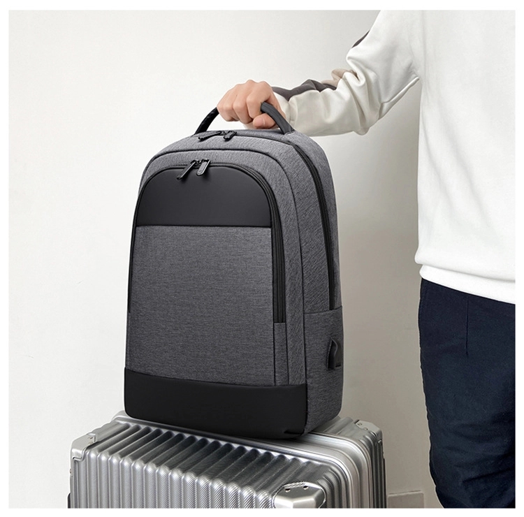 Custom  Business  Large Capacity Laptop Bags with USB  Port 22