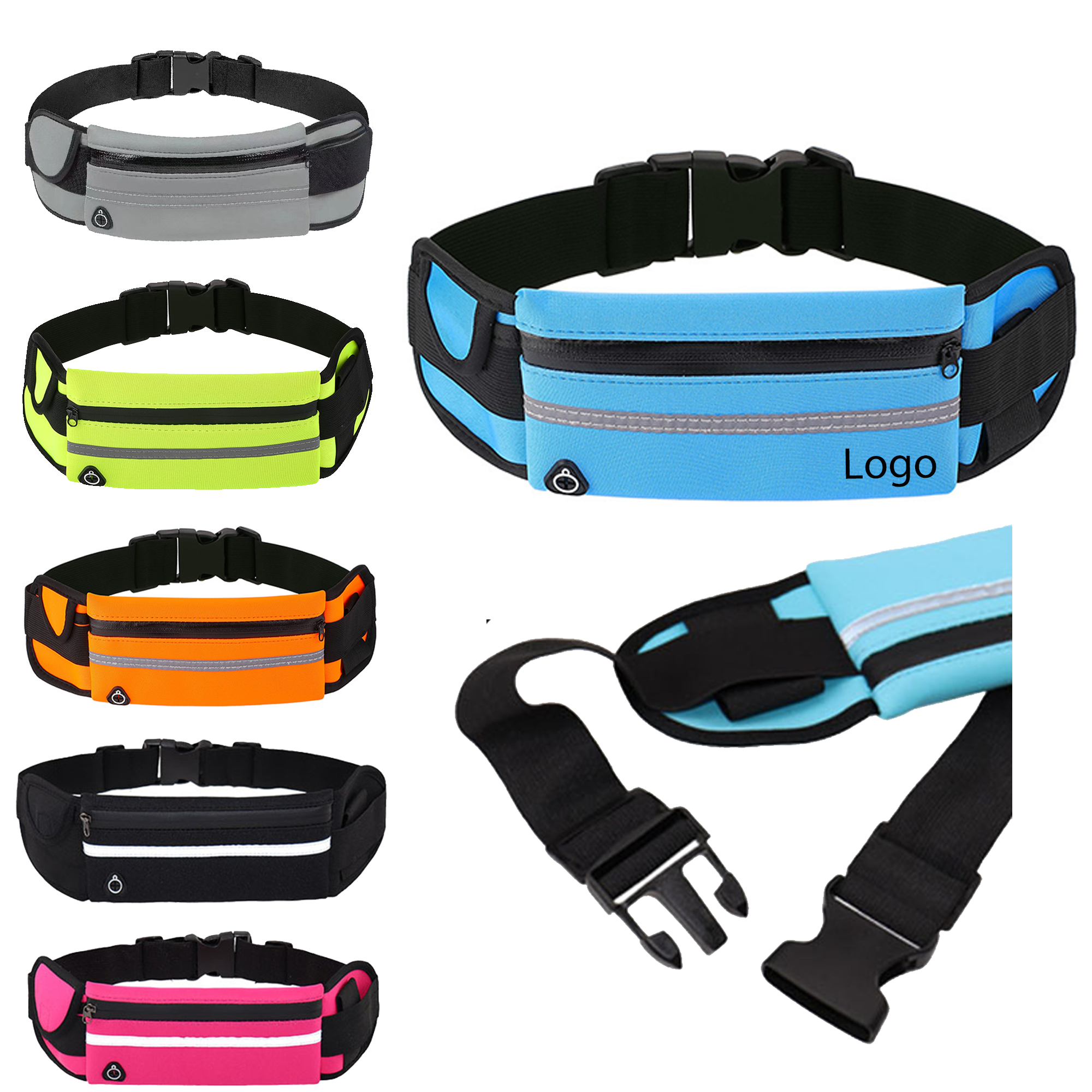 Waterproof Fanny Waist Packs Running Belt Bags 3