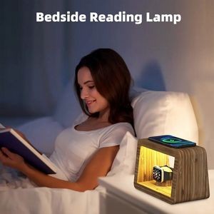 15W Fast Wireless Charger Night Light with 3 Color & Adjustable Brightness 1