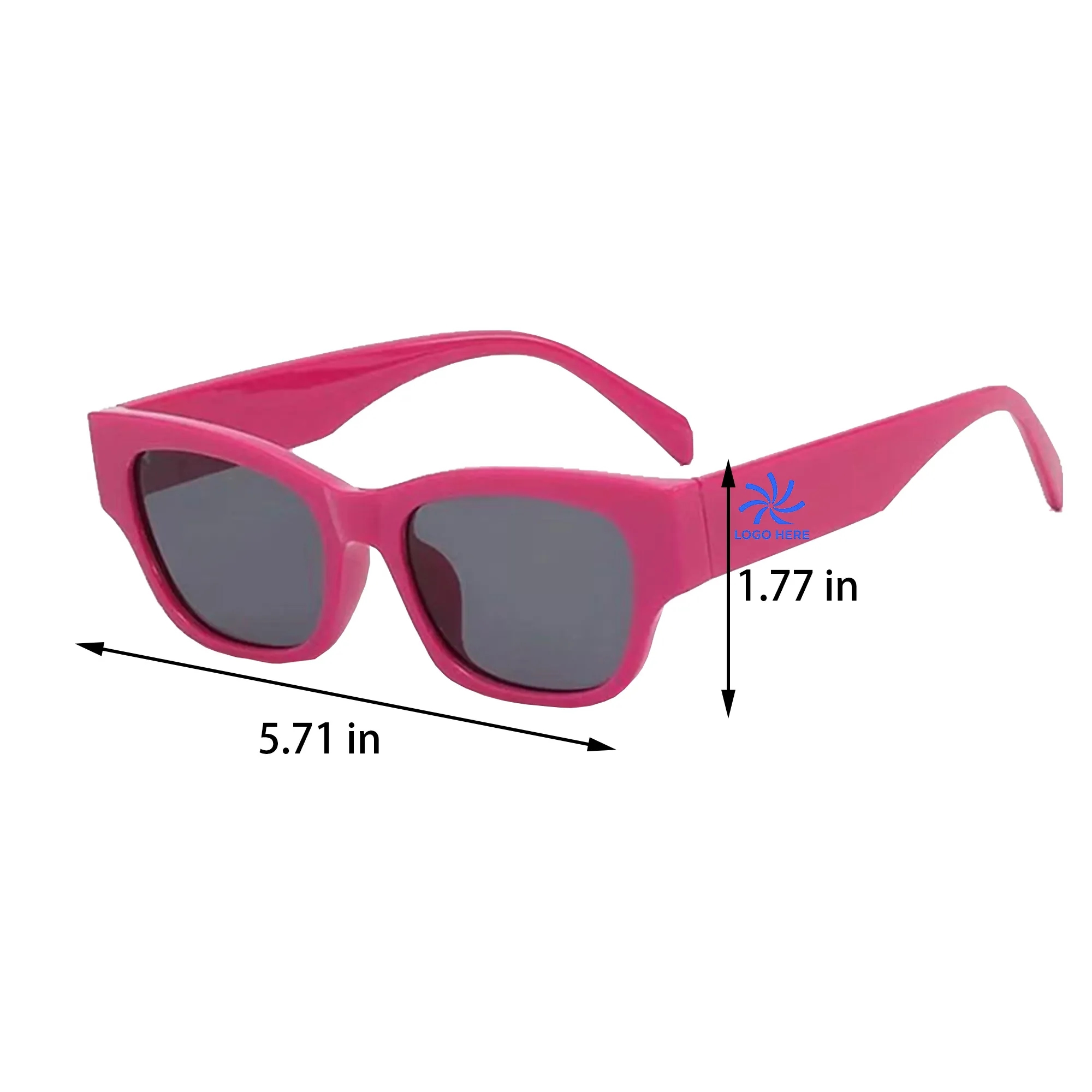 Solid Color Classic Sunglasses 6