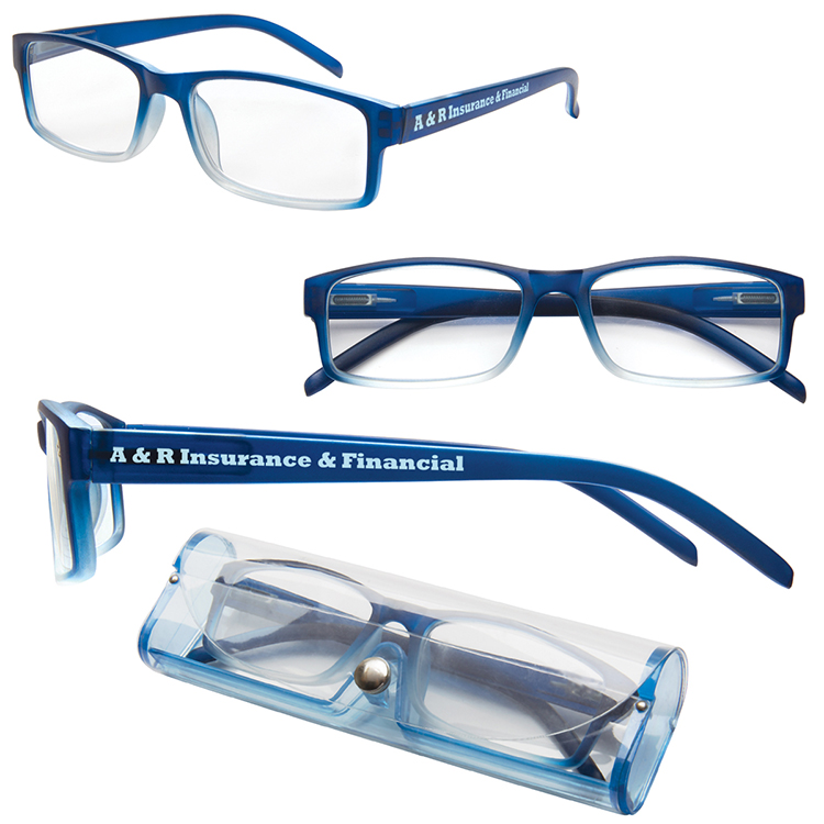 Soft Feel Reading Glasses w/Matching Case 7